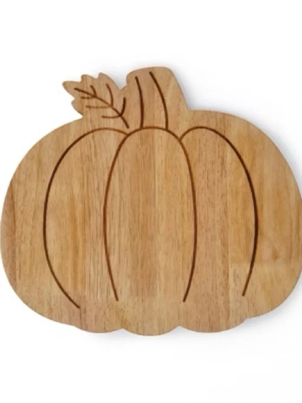 Wooden Pumpkin Serving Board Charcuterie Tray Fall Thanksgiving Decor
